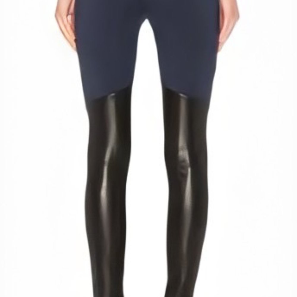 NWT BCBG HAWKINS FAUX LEATHER LEGGINGS - Picture 6 of 16